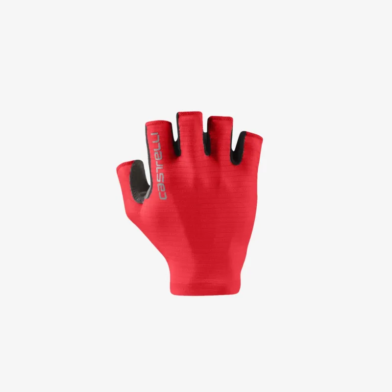Expediere rapidă Castelli - manusi ciclism degete scurte - Espresso W Glove - rosu deschis