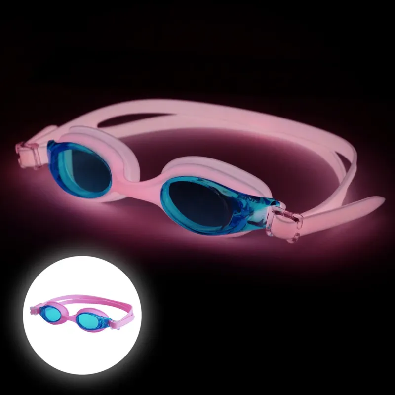 Finis - ochelari inot vizibilitate sporita pentru copii FlowGlows (Glow in the dark) Goggles - roz Cel mai vândut