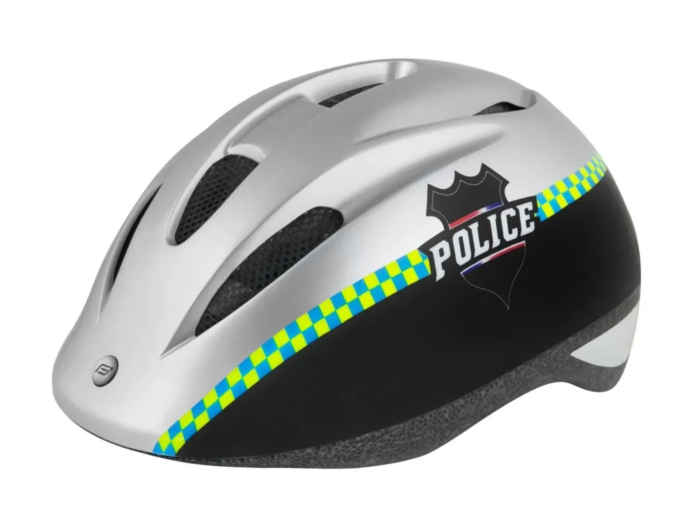 Bestseller Casca Force Fun Police copii negru/argintiu M