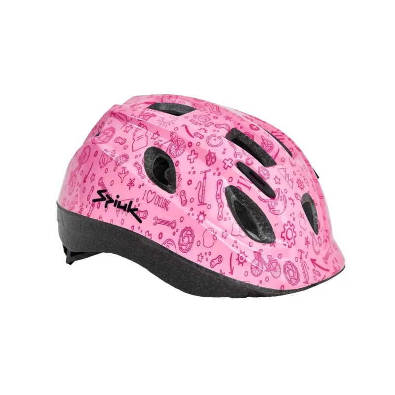 Disponibil imediat Spiuk - Casca ciclism copii KIDS helmet - roz intens