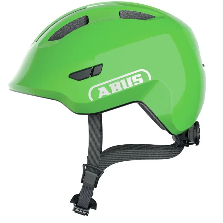 Reducere de preț Abus - casca ciclism copii Smiley 3.0 - verde intens negru - M