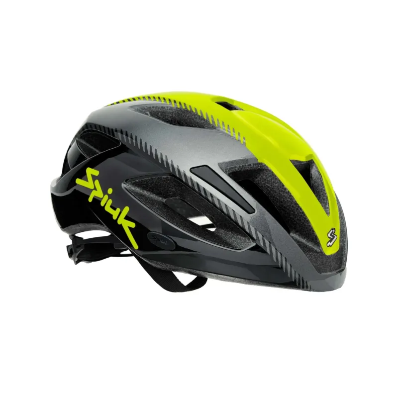 Spiuk - Casca ciclism KAVAL helmet - negru galben Discount