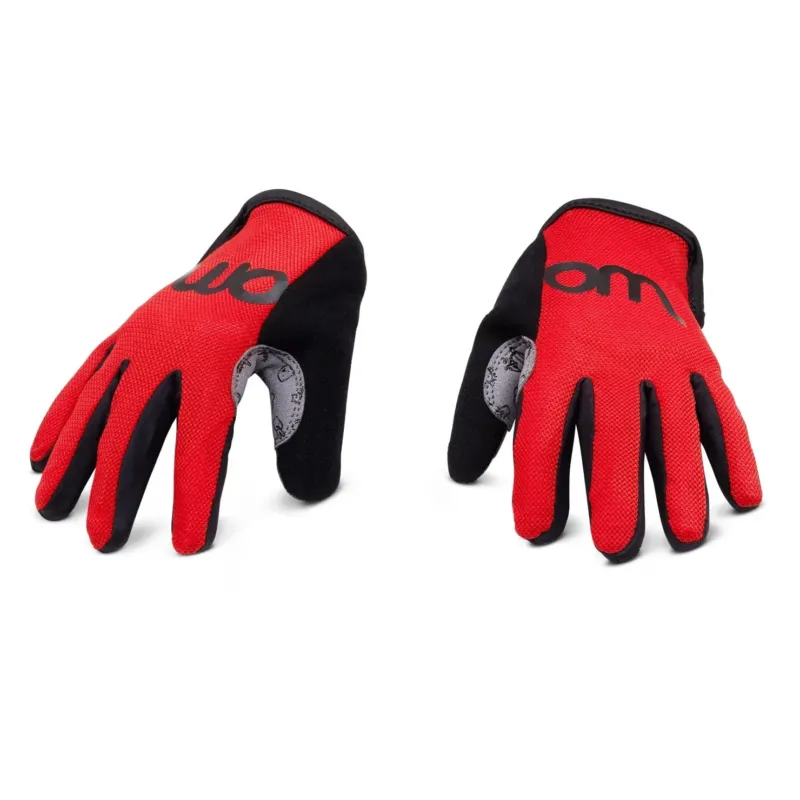 Woom - manusi ciclism copii tens bike gloves - rosu negru gri Plată sigură