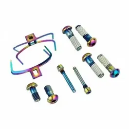 UPGRADE KIT SRAM DISC BRAKE CALIPER HARDWARE RAINBOW Nu rata