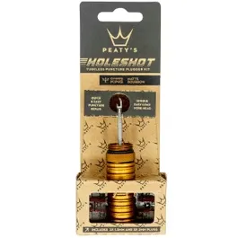Bestseller Kit reparatie Peaty'S Holeshot Tubeless Puncture Plugger Kit - Bourbon
