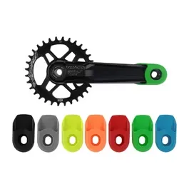 Retur ușor Protectii angrenaj WAG crank boots - Green (2buc)