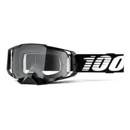 Ochelari Goggle 100% Armega Black Lentila Clear Preț promoțional