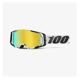 Ochelari Goggle 100% Armega Atmos Lentila Mirror Gold Lichidare de stoc