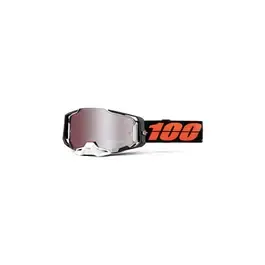 Cumpărături sigure Ochelari Goggle 100% Armega Blacktail Hiper Lentila Silver Mirror