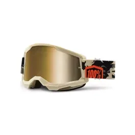 Noutate Ochelari Goggles 100% Strata 2 Kombat True Lentila Gold