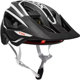 Casca MTB Fox Open Face Speedframe, PRO Dvide, CE Negru Alb Cumpărături sigure