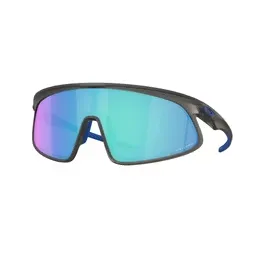 Ochelari de soare Oakley RSLV Matte Grey Smoke Prizm Sapphire Preferatul clienților